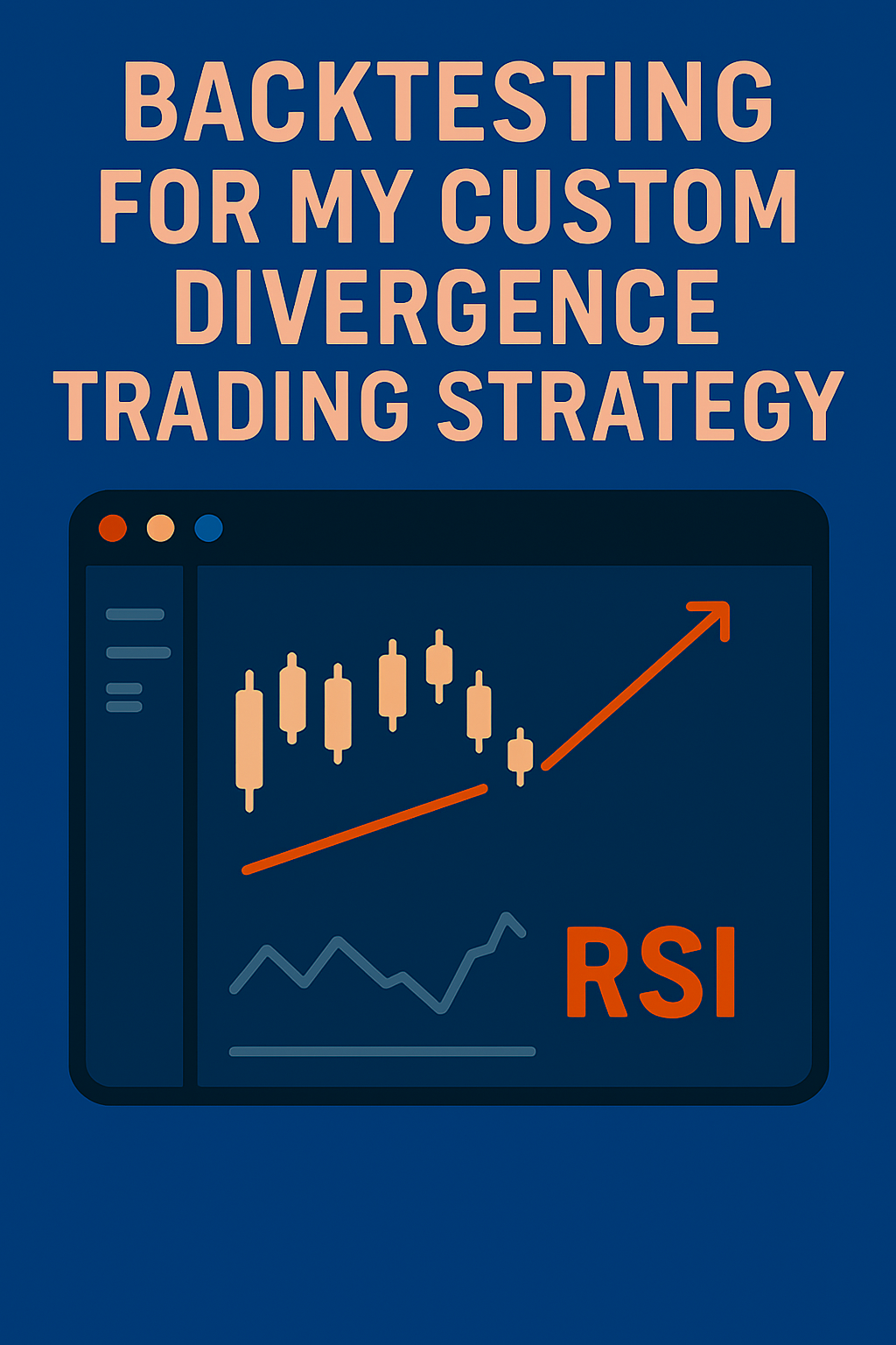 Divergence trading strategy backtesting.