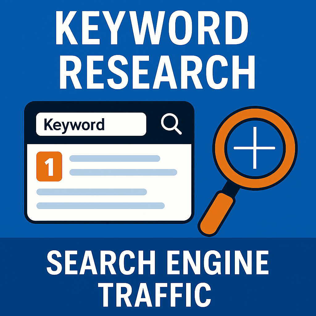 Keyword research for organic traffic